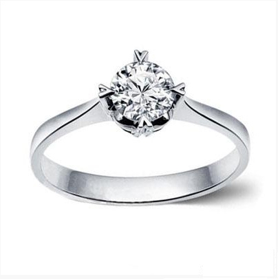 简单钻戒四爪2017JDZJSZ0006