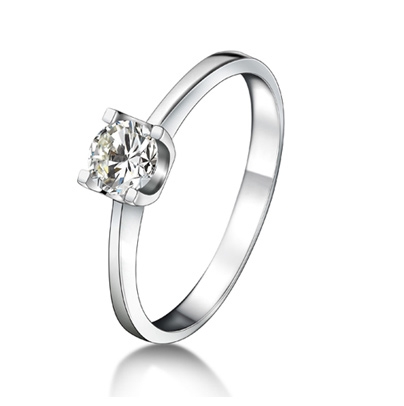 简单钻戒四爪2017JDZJSZ0008