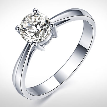 简单钻戒四爪2017JDZJSZ0010