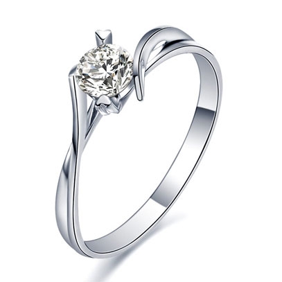 简单钻戒四爪2017JDZJSZ0011