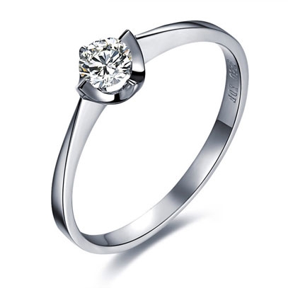简单钻戒四爪2017JDZJSZ0020