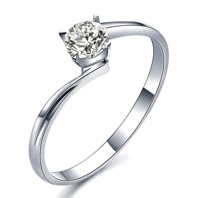简单钻戒四爪2017JDZJSZ0021