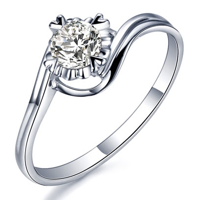 简单钻戒四爪2017JDZJSZ0024