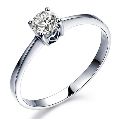 简单钻戒四爪2017JDZJSZ0025