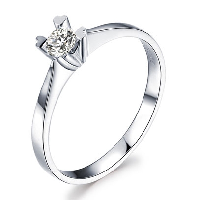简单钻戒四爪2017JDZJSZ0031