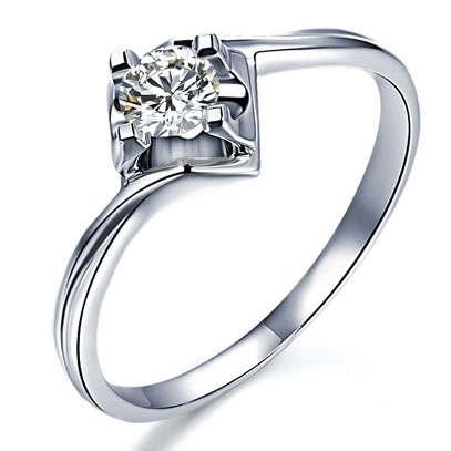 简单钻戒四爪2017JDZJSZ0034
