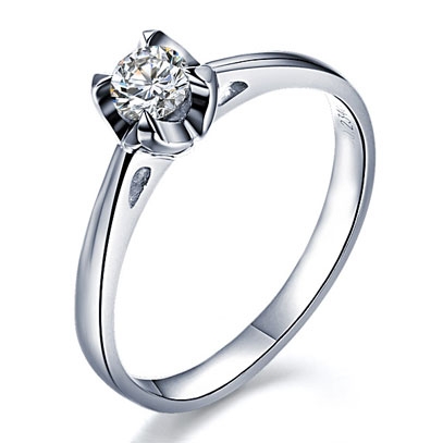 简单钻戒四爪2017JDZJSZ0035