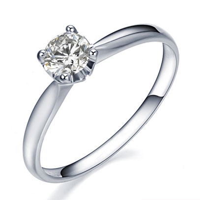 简单钻戒四爪2017JDZJSZ0036