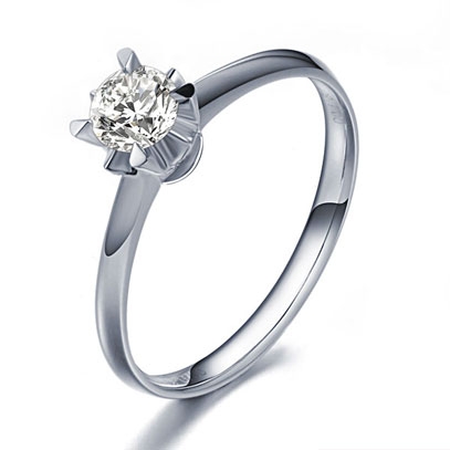 简单钻戒四爪2017JDZJSZ0037