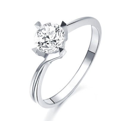简单钻戒四爪2017JDZJSZ0038