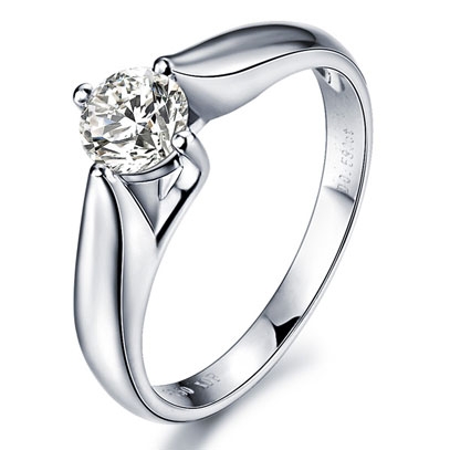 简单钻戒四爪2017JDZJSZ0041
