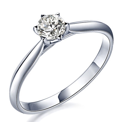 简单钻戒六爪2017JDZJLZ0017