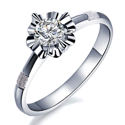 简单钻戒六爪2017JDZJLZ0018