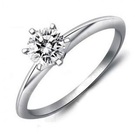 简单钻戒六爪2017JDZJLZ0026