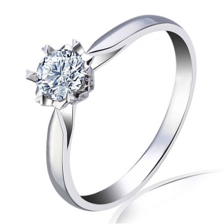 简单钻戒六爪2017JDZJLZ0027