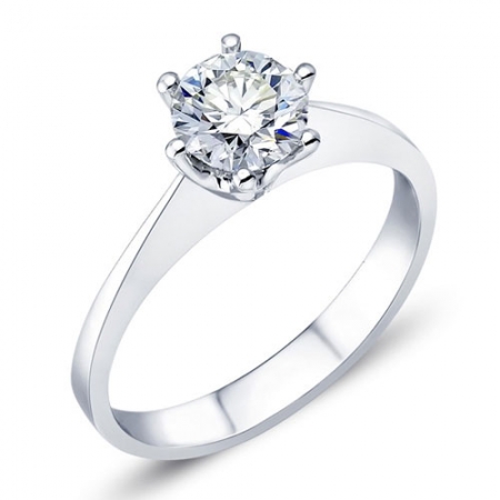 简单钻戒六爪2017JDZJLZ0030