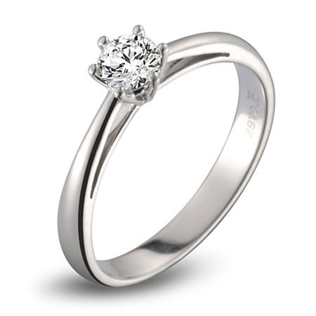 简单钻戒六爪2017JDZJLZ0031